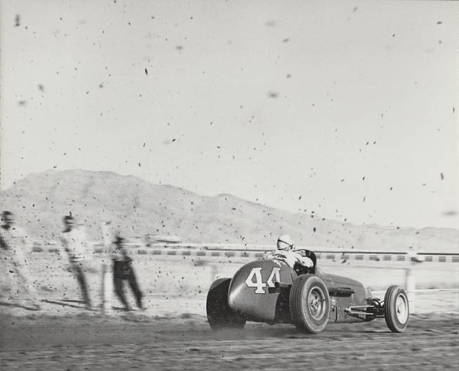 Indy sprint cars raced on the Joe W. Brown dirt track where the .International Hotel (later Hilton and now the LVH) was built in the 60s. .The same track also served as Las Vegas Park for horse racing, but the  sport never met the town's (or project financier's) expectations.  
